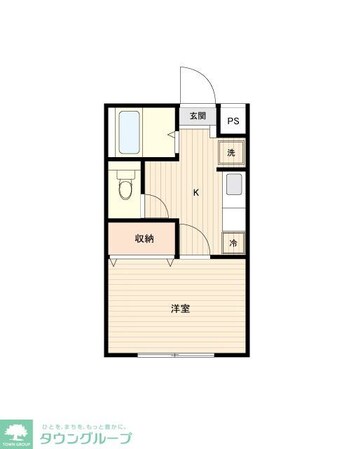 名島ハウスの物件間取画像